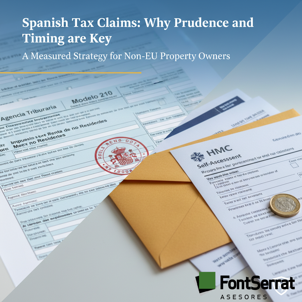 Tax Claims in Spain: Why Prudence and Timing are Key for Non-EU Owners